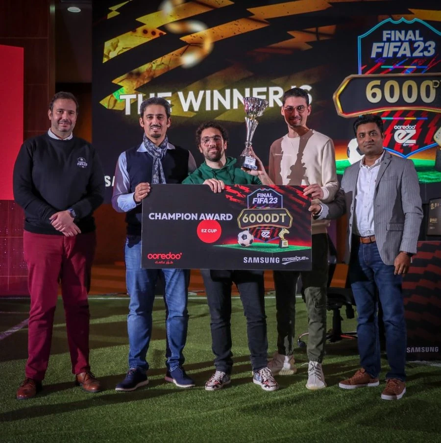 Ooredoo EZ Cup FIFA 23 — remise du Champion Award