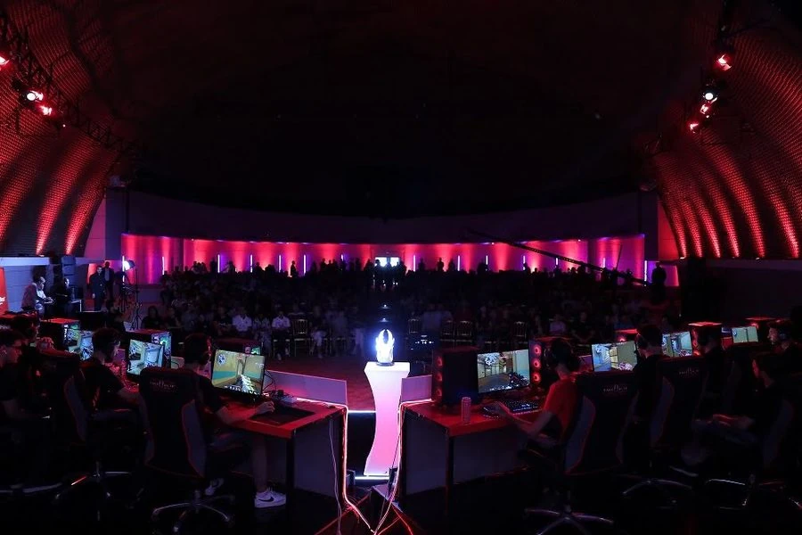 Ooredoo EZ Cup Valorant — salle de la LAN
